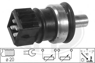 Датчик, температура охлаждающей жидкости ERA 330636