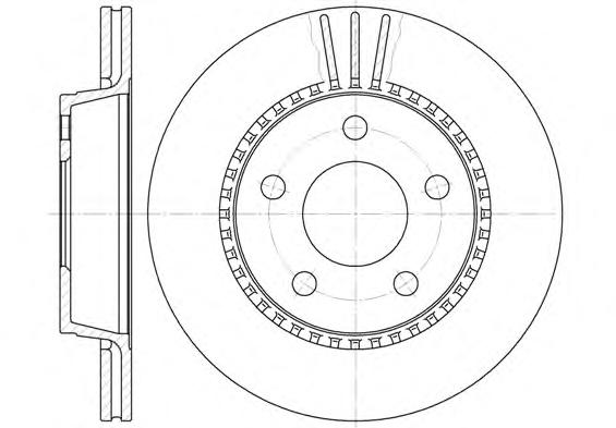 Тормозной диск ROADHOUSE