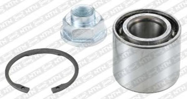 Комплект подшипника ступицы колеса SNR