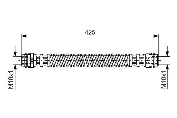 Тормозной шланг BOSCH