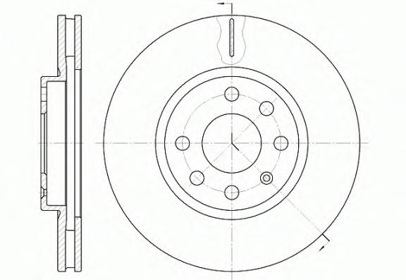 Тормозной диск ROADHOUSE