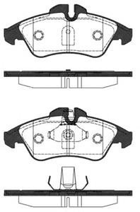 Комплект тормозных колодок, дисковый тормоз ROADHOUSE 257810