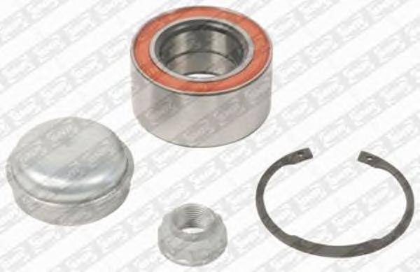 Комплект подшипника ступицы колеса SNR