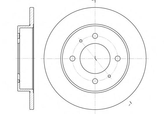 Тормозной диск ROADHOUSE