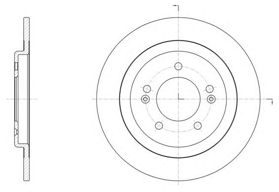 Тормозной диск ROADHOUSE