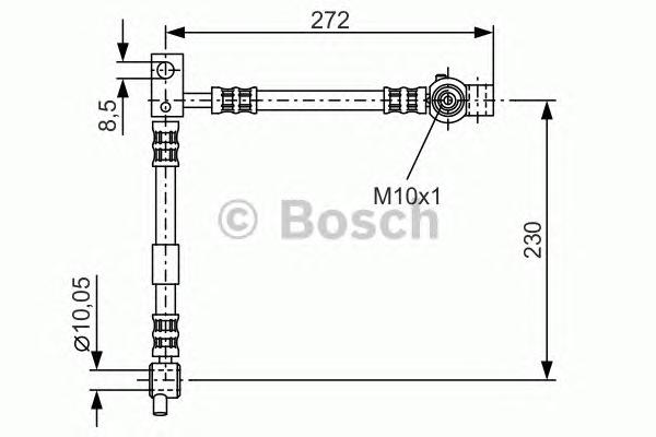 Тормозной шланг BOSCH