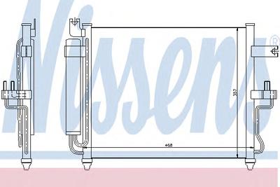 Конденсатор, кондиционер NISSENS 94452