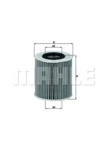 Масляный фильтр KNECHT OX166/1D