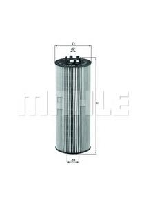 Масляный фильтр KNECHT OX164D