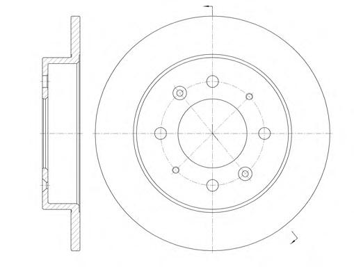 Тормозной диск ROADHOUSE