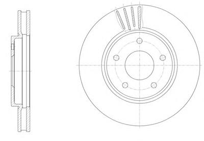 Тормозной диск ROADHOUSE 6153110
