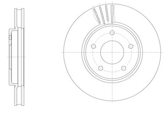 Тормозной диск ROADHOUSE