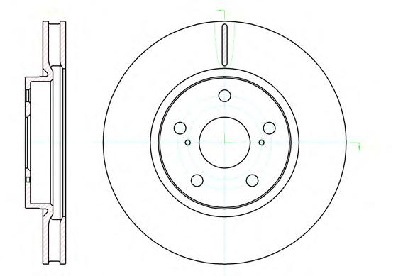 Тормозной диск ROADHOUSE