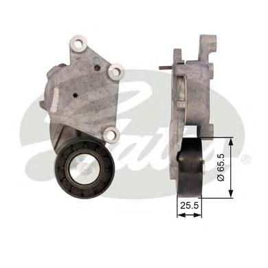 Натяжной ролик, поликлиновой  ремень GATES