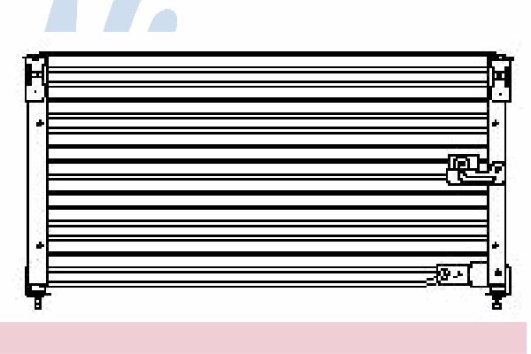 Конденсатор, кондиционер NISSENS