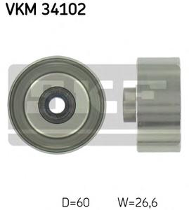 Паразитный / ведущий ролик, поликлиновой ремень SKF VKM 34102