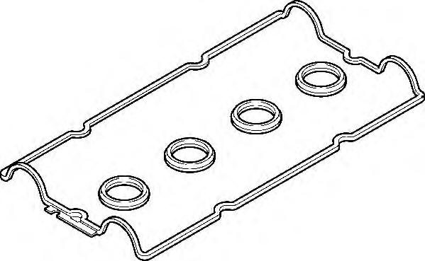 Комплект прокладок, крышка головки цилиндра ELRING