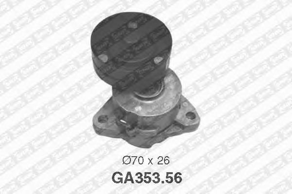 Натяжной ролик, поликлиновой  ремень SNR