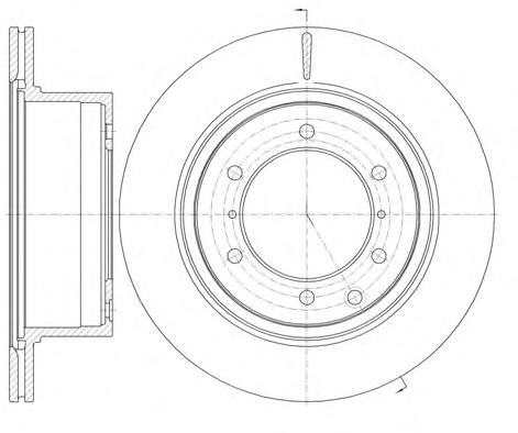 Тормозной диск ROADHOUSE