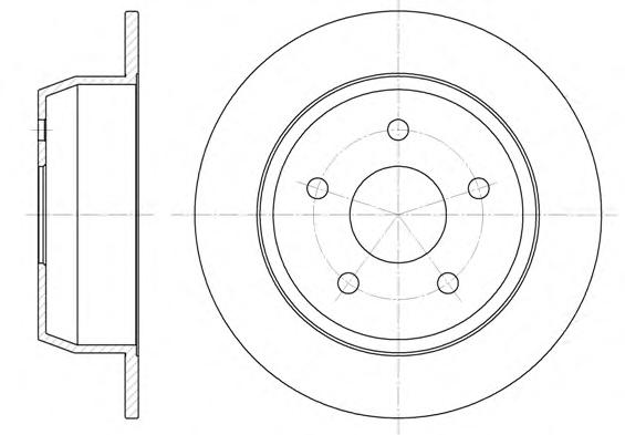 Тормозной диск ROADHOUSE
