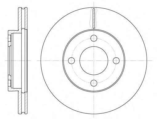 Тормозной диск ROADHOUSE