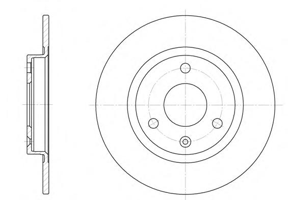 Тормозной диск ROADHOUSE