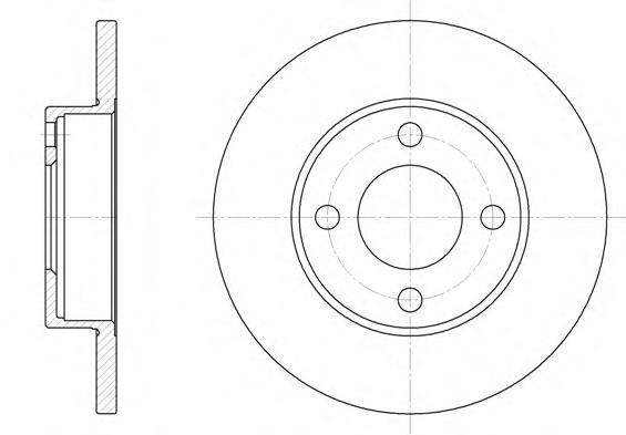 Тормозной диск ROADHOUSE