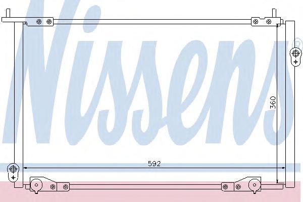 Конденсатор, кондиционер NISSENS