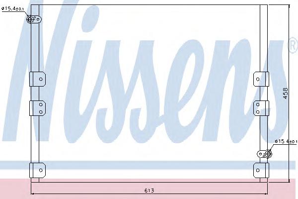 Конденсатор, кондиционер NISSENS