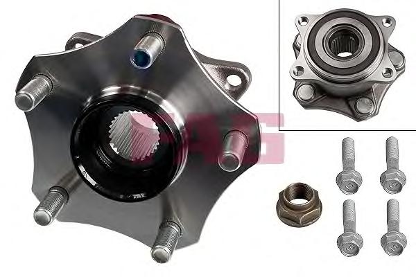 Комплект подшипника ступицы колеса FAG