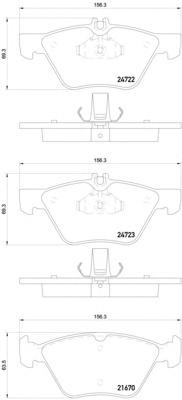 Комплект тормозных колодок, дисковый тормоз TEXTAR