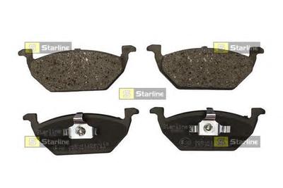Комплект тормозных колодок, дисковый тормоз STARLINE BD S004S