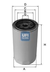 Масляный фильтр UFI 23.164.03