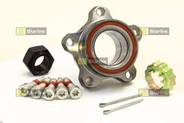 Комплект подшипника ступицы колеса STARLINE