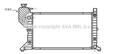 Радиатор, охлаждение двигателя AVA QUALITY COOLING MSA 2183