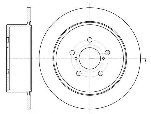 Тормозной диск ROADHOUSE