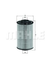 Масляный фильтр KNECHT OX399D