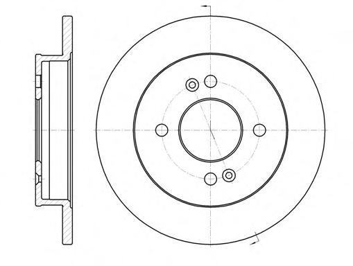 Тормозной диск ROADHOUSE