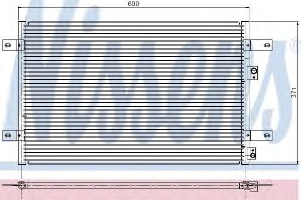 Конденсатор, кондиционер NISSENS