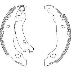 Комплект тормозных колодок ROADHOUSE 4179.01