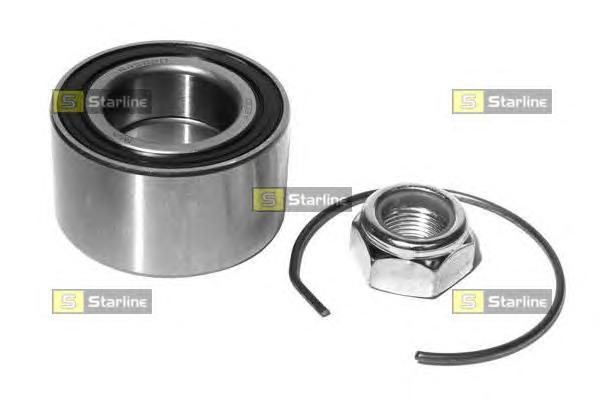 Комплект подшипника ступицы колеса STARLINE