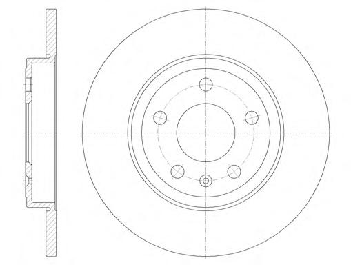 Тормозной диск ROADHOUSE