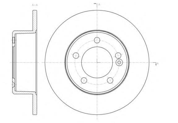 Тормозной диск ROADHOUSE