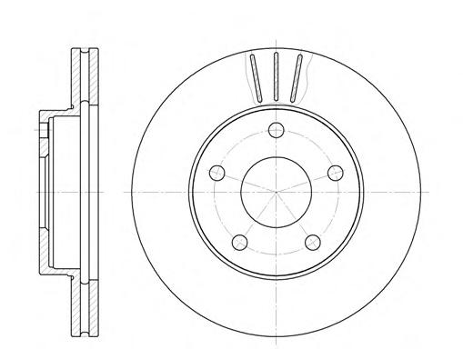 Тормозной диск ROADHOUSE