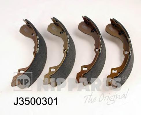 Комплект тормозных колодок NIPPARTS