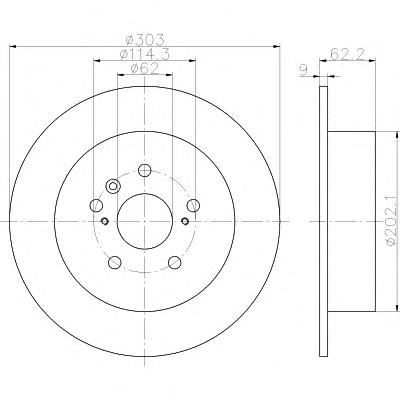 Тормозной диск TEXTAR