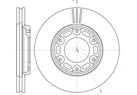 Тормозной диск ROADHOUSE