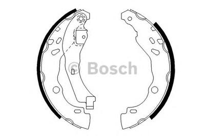 Комплект тормозных колодок BOSCH 0 986 487 627