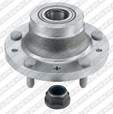 Комплект подшипника ступицы колеса SNR