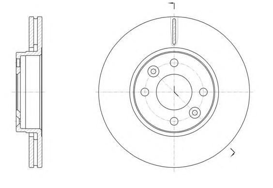Тормозной диск ROADHOUSE